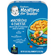 Gerber Mealtime for Toddler - Macaroni & Cheese with Peas & Carrots