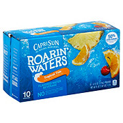 Capri Sun Roarin' Waters Tropical Fruit Flavored Water Beverage 6 oz Pouches