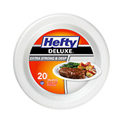 Hefty Deluxe Extra Strong and Deep 10.25 Inch Round Foam Plates