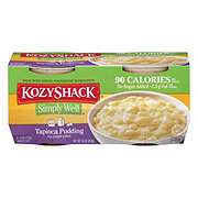 Kozy Shack Simply Well No Sugar Tapioca Pudding Snack Cups