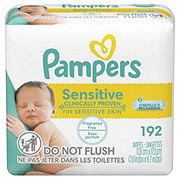 Pampers Sensitive Skin Baby Wipes Refills 3 Pk