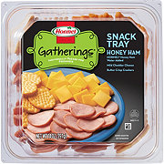 Hormel Gatherings Snack Tray - Honey Ham, Mild Cheddar & Crackers