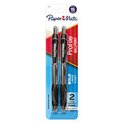 Paper Mate Profile 1.4mm Retractable Ballpoint Pens - Black Ink