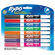 EXPO Fine Tip Dry Erase Markers - Assorted Ink