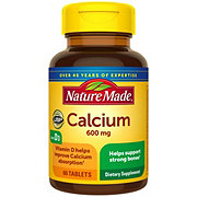 Nature Made Calcium 600 mg with Vitamin D Tablets