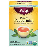 Yogi Purely Peppermint Caffeine Free Tea Bags
