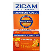 Zicam Cold Remedy Rapidmelts Tablets - Citrus