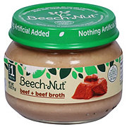 Beech-Nut Stage 1 Baby Food - Beef & Beef Broth