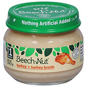 Beech-Nut Stage 1 Baby Food - Turkey & Turkey Broth
