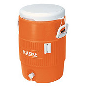 Igloo Orange Seat Top 5 Gallon Beverage Cooler