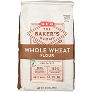 H-E-B The Baker's Scoop Unbleached Whole Wheat Flour