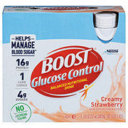 BOOST Glucose Control Nutritional Drink - Creamy Strawberry