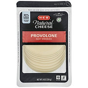 H-E-B Provolone Sliced Cheese