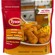 Tyson Fully Cooked Frozen Honey Battered Chicken Breast Tenders