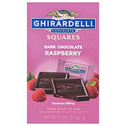 Ghirardelli Dark Chocolate Raspberry Squares