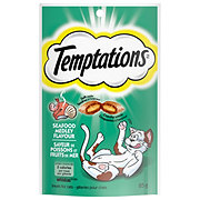 Temptations Classic Crunchy and Soft Cat Treats Seafood Medley Flavor