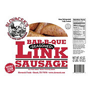 SLOVACEK'S Bar-B-Que Seasoned Link Sausage