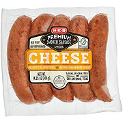 H-E-B Premium Smoked Sausage Links - Cheese