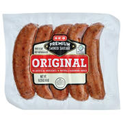 H-E-B Premium Smoked Sausage Links - Jalapeno Cheese