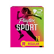 Playtex Sport Plastic Tampons - Regular Absorbency