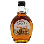 H-E-B Organics Grade A Medium Amber Maple Syrup