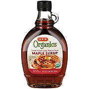 H-E-B Organics Dark Robust Taste Maple Syrup