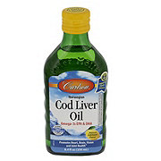 Carlson Norwegian Cod Liver Oil, Lemon Flavor