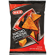 H-E-B Nacho Cheese Flavored Tortilla Chips