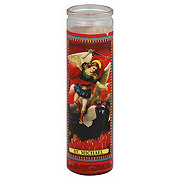 Reed Candle Saint Michael Religious Candle - Red Wax