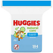 Huggies Natural Care Refreshing Baby Wipes - Cucumber & Green Tea