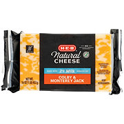 H-E-B Reduced Fat Colby & Monterey Jack Cheese