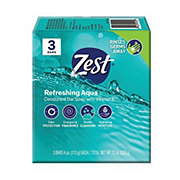Zest Aqua Family Deodorant Bars 3 ct