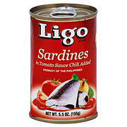 Ligo Sardines In Tomato Sauce Chili Added