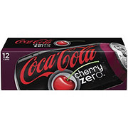 Coca-Cola Zero Calorie Cherry Coke 12 oz Cans