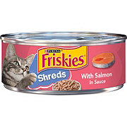 Friskies Purina Friskies Wet Cat Food, Shreds With Salmon in Sauce