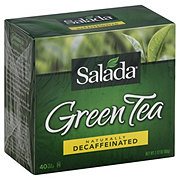 Salada Naturally Decaffeinated Green Tea Bags