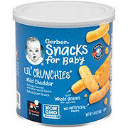 Gerber Snacks for Baby Lil' Crunchies - Mild Cheddar