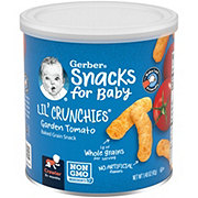 Gerber Snacks for Baby Lil' Crunchies - Garden Tomato