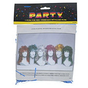 unique Punk Foil Party Wigs - Assorted Colors