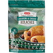 H-E-B Fully Cooked Frozen Kolaches - Sausage, Jalapeno & Cheese