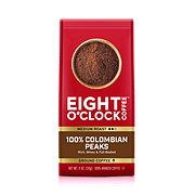 Eight O'Clock 100% Colombian Peaks Medium Roast Ground Coffee