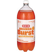 H-E-B Zero Sugar Orange Burst Soda