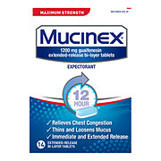 Mucinex Maximum Strength Extended Release Bi-Layer Tablets