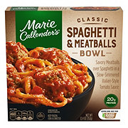 Marie Callender's Classic Spaghetti & Meatballs Bowl Frozen Meal