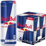 Red Bull Original Energy Drink 4 pk Cans
