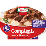 Hormel Compleats Beef Tips & Gravy with Mashed Potatoes
