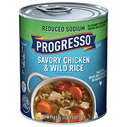 Progresso Reduced Sodium Savory Chicken & Wild Rice Soup