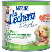 Nestle La Lechera Sweetened Condensed Fat Free Milk