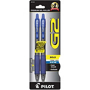 Pilot G2 1.0mm Retractable Gel Pens - Blue Ink