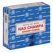Satya Sai Baba Nag Champa Dhoop Incense Cones